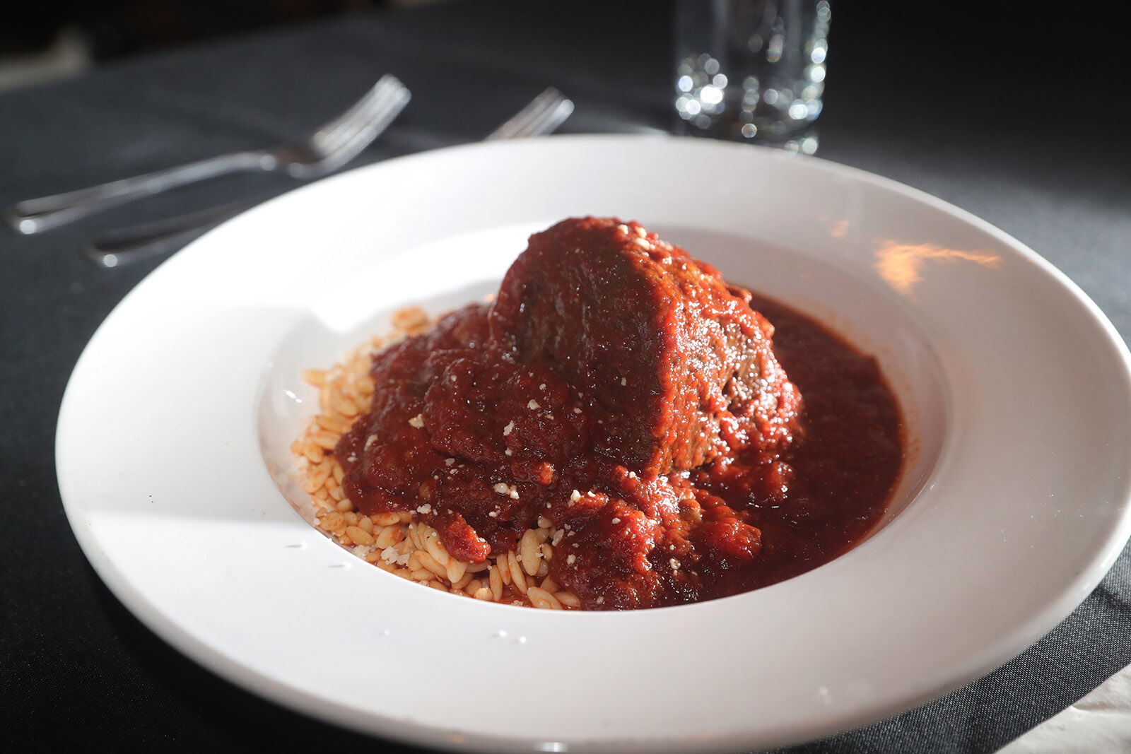 Cipollina's braised beef short rib on orzo (copy)